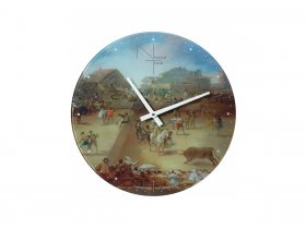 Часы интерьерные NT525 GOYA в Петровском - petrovskij.mebel-nsk.ru | фото