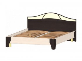 Кровать двуспальная 1,6 м Верона (Линаура) в Петровском - petrovskij.mebel-nsk.ru | фото