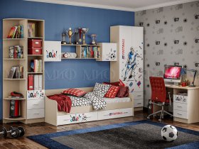 Модульная спальня Вега NEW Boy в Петровском - petrovskij.mebel-nsk.ru | фото